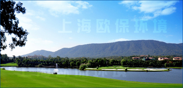 中山高爾夫,人工湖治理,浮水噴泉，浮水噴泉曝氣機(jī)