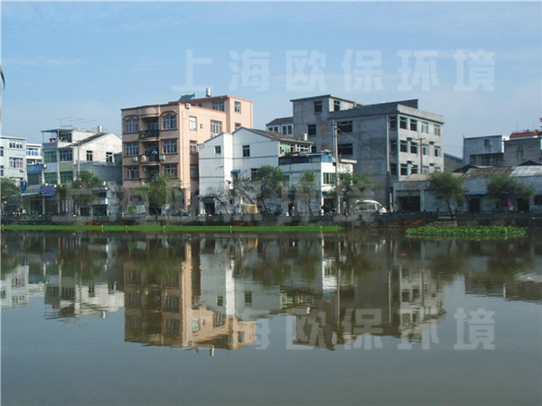 溫州上莊河，河道治理