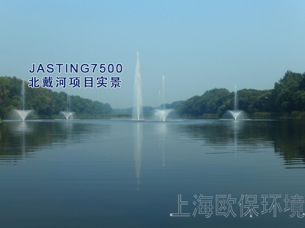 JASTING7500噴泉曝氣機組合使用