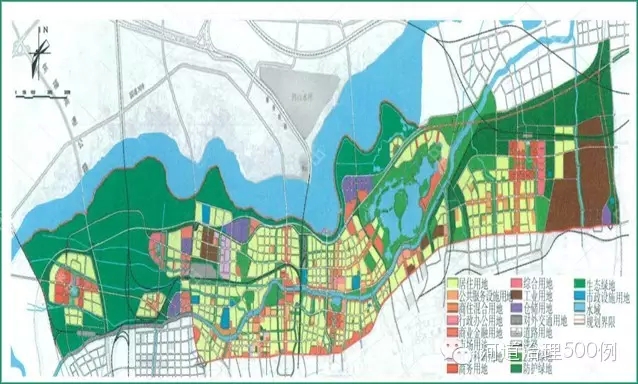 小清河地區(qū)土地利用規(guī)劃圖 小清河地區(qū)土地利用規(guī)劃圖
