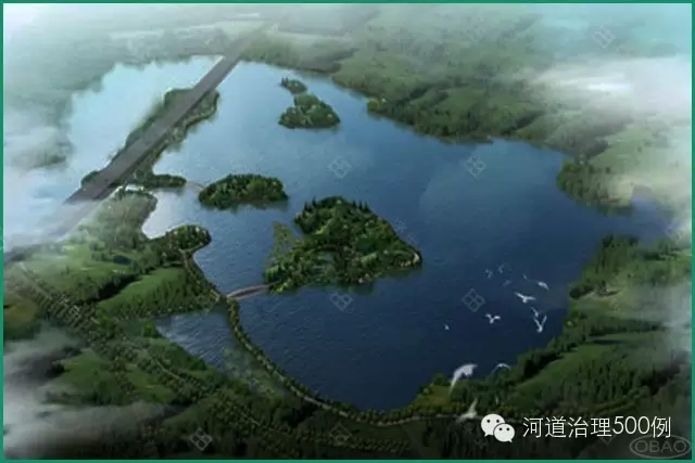 修建人工湖擴(kuò)大水面面積