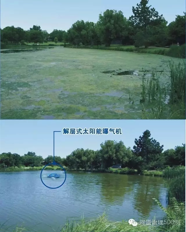 微生物菌劑結(jié)合解層太陽能曝氣機 微生物菌劑結(jié)合解層太陽能曝氣機