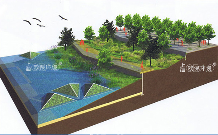 歐堡-II“歐堡水下森林衛士”，具有曝氣、生化過濾、物理截留等功效，不需要額外占用岸上空間，可以直接放在河道、池塘中。不影響水體景觀、耐行洪沖擊。