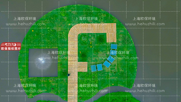 復合纖維浮動濕地