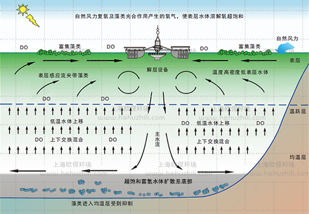 SOLAR-RS550太陽能原位底泥消減機(坑塘治理、氧化塘治理)凈水原理